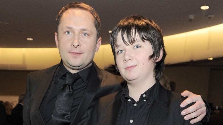 Kamil Durczok z synem