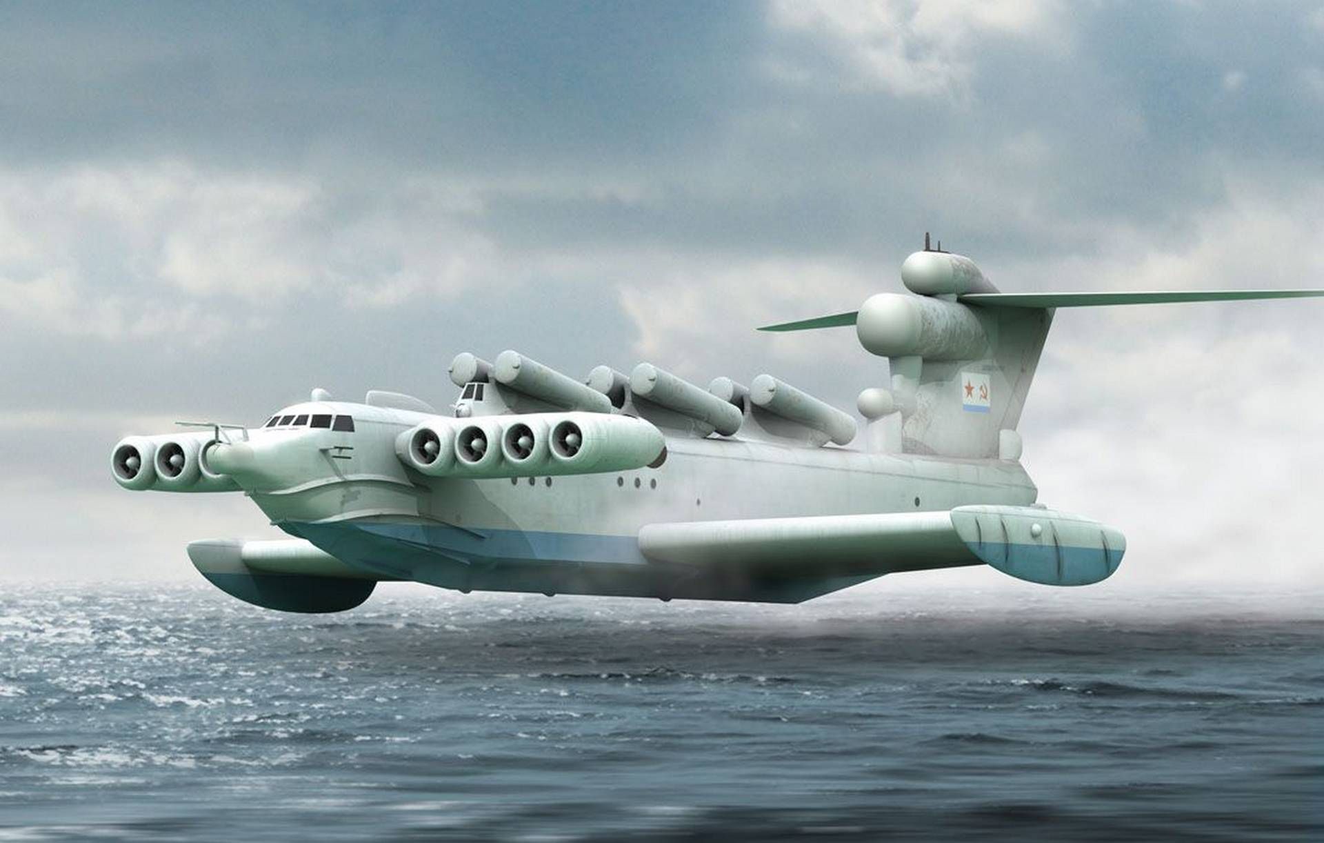 Ekranoplan uderzeniowy Łuń. Zabójca amerykańskich lotniskowców 1