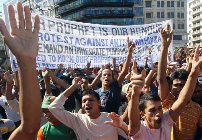 Protesty muzułmanów w Grecji
