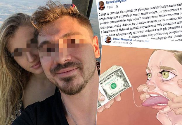 Syn Martyniuka oskarża żonę na Facebooku: "Mam dowody na to, że Ewelina jest NIMFOMANKĄ"!