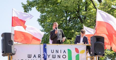 Lider protestu rolników deklaruje, że nie interesuje go polityka. "Rolnicy są zaniedbani"