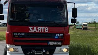 Głuchów: Tragiczny wypadek. Nie żyje 30-letni mężczyzna