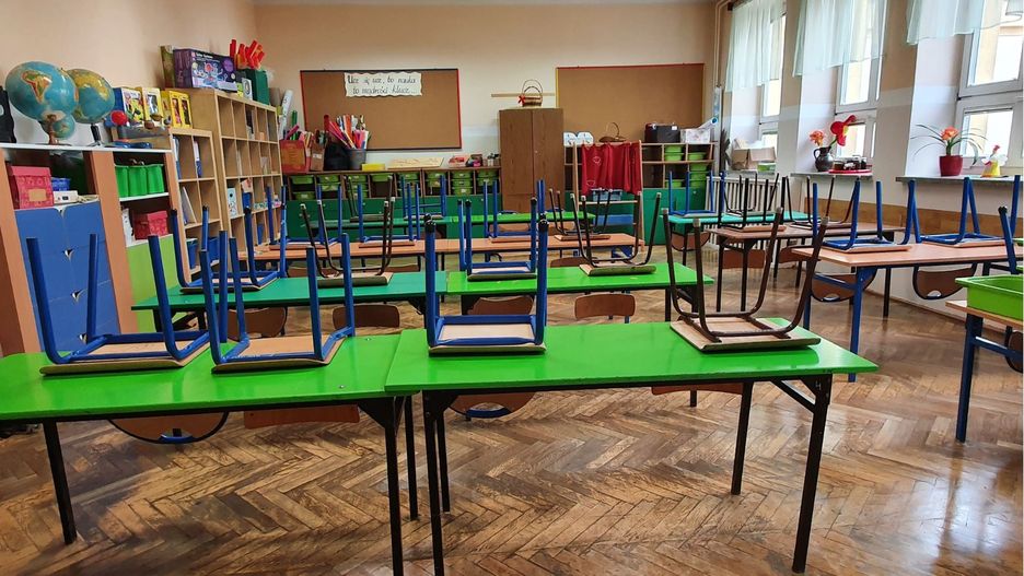 pusta klasa/ zdjęcie ilustracyjne