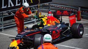 Dwie kraksy Verstappena w Monako. Red Bull spokojny