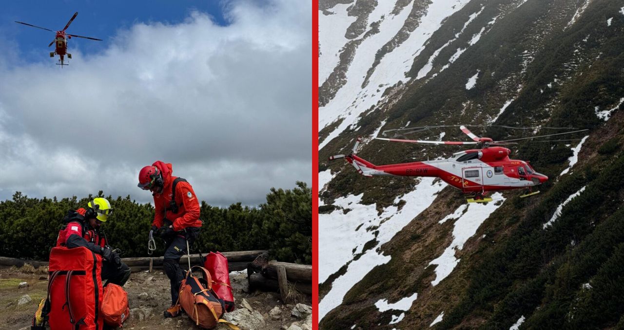Tatry: Siedem osób porażonych piorunem na Giewoncie