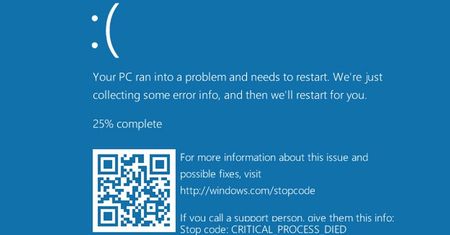 Windows 10 - BSOD z kodami QR już wkrótce