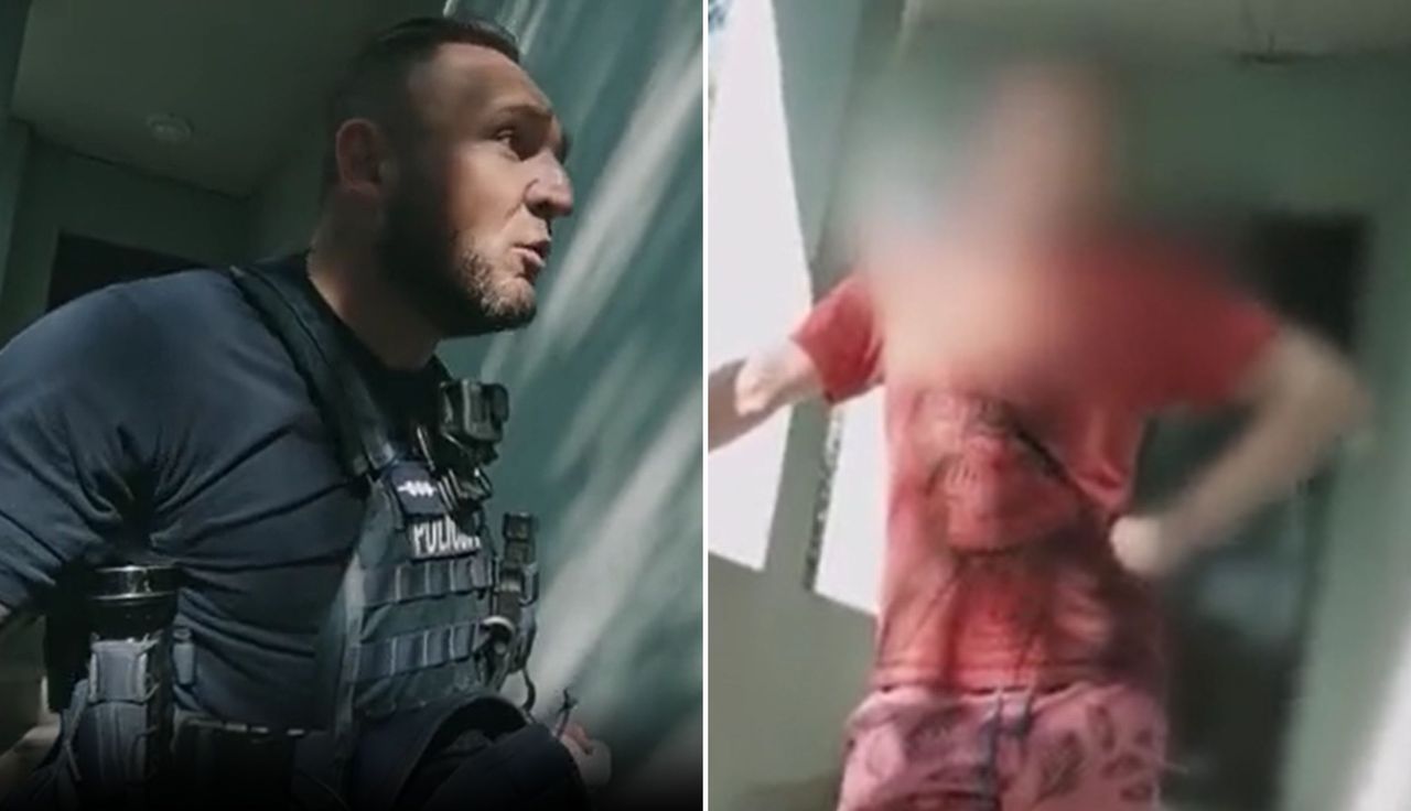 "Proszę wyjść, to jest żart". Przyjechali policjanci. I się zaczęło