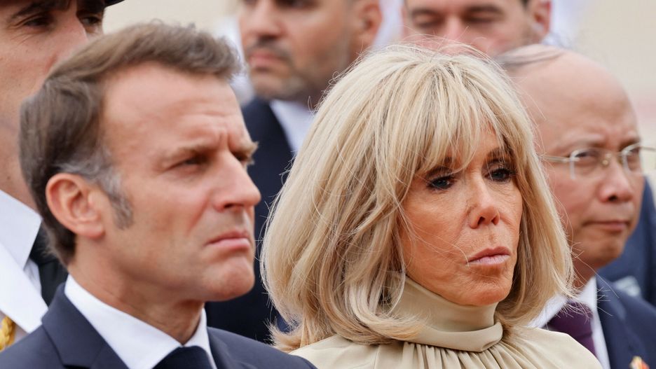 Emmanuel i Brigitte Macron