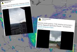 Trąba powietrzna nad Rzeszowem! Nagrania mrożą krew w żyłach