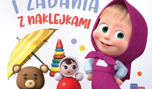 Masza i Niedźwiedź. Zabawy i zadania z naklejkami 2