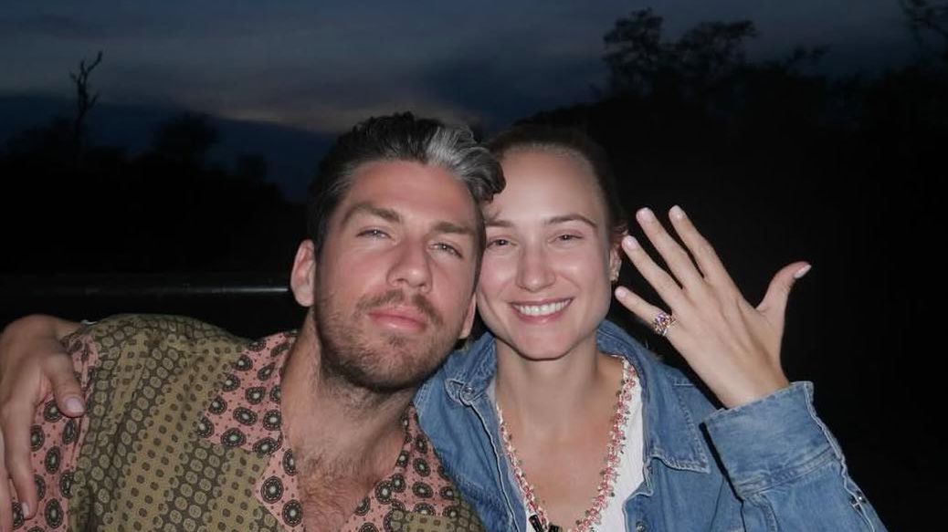 Instagram / Cameron Norrie / Cameron Norrie z narzeczoną, Louise Jacobi