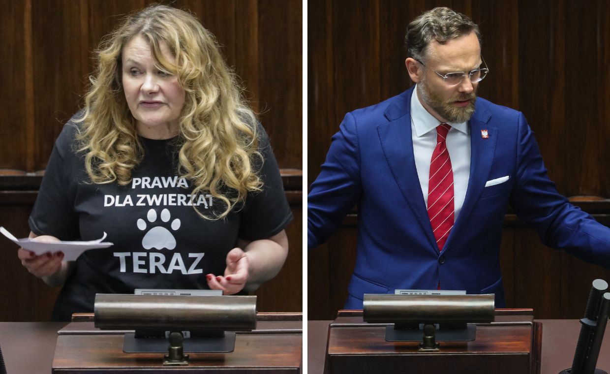 Politycy założyli się na antenie. Stawką tysiąc złotych na cele charytatywne