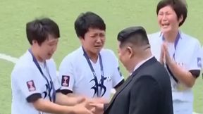 Kim Dzong Un podał rękę. Wymowna reakcja kobiet