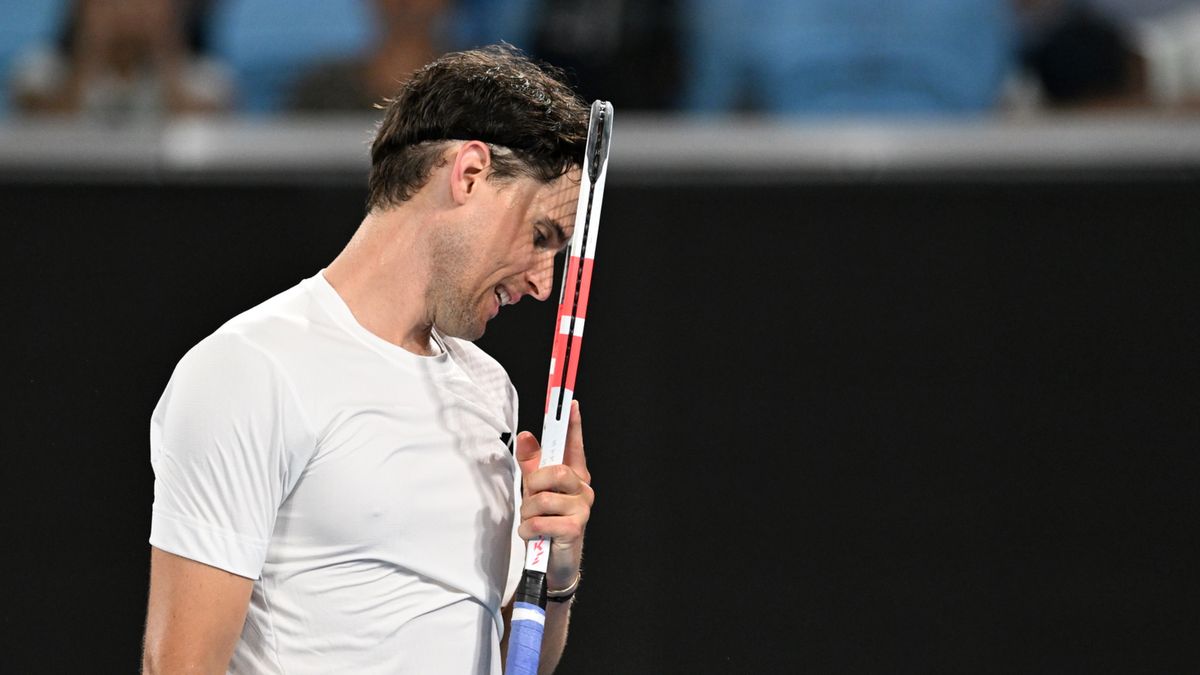 PAP/EPA / Lukas Coch / Na zdjęciu: Dominic Thiem