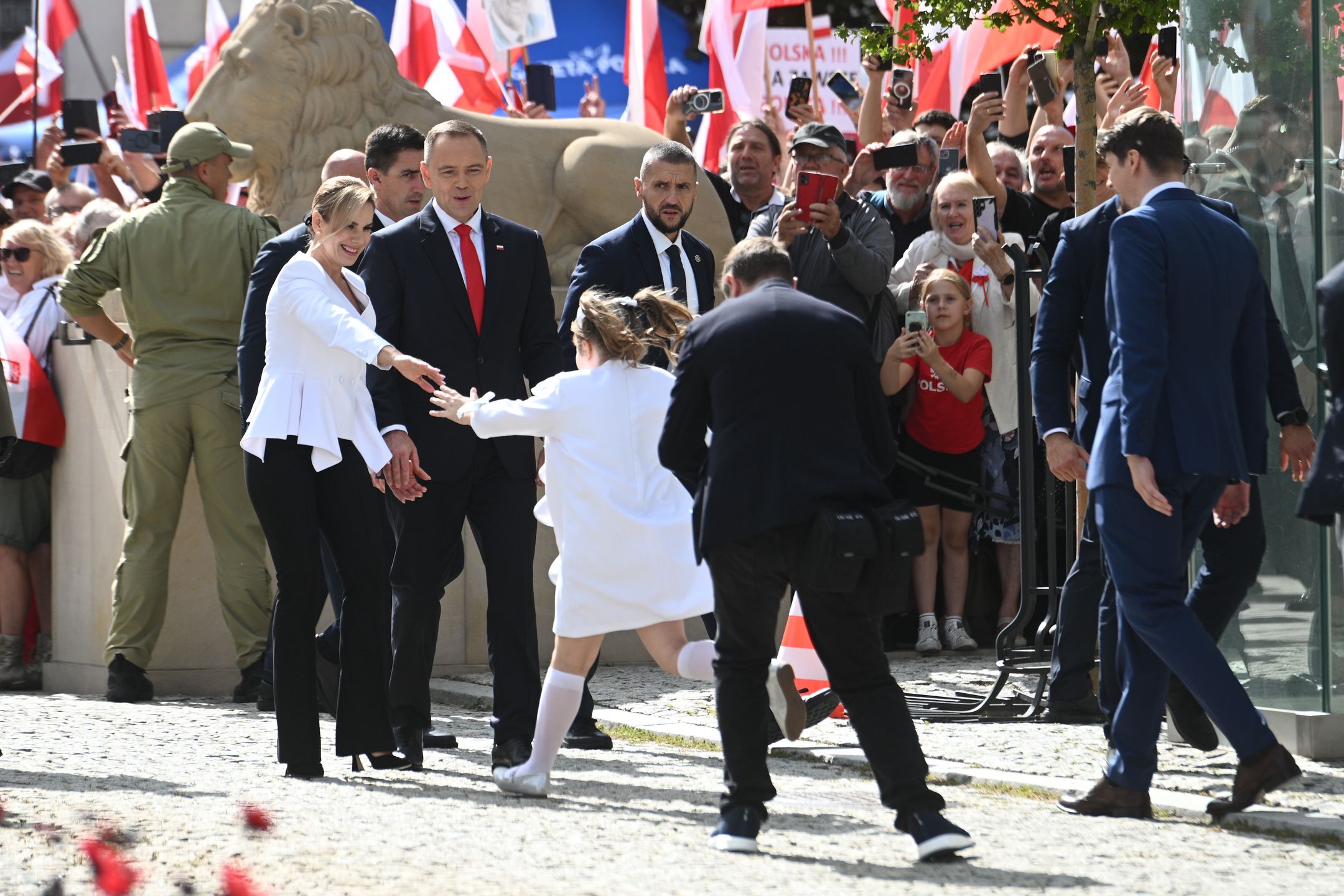 Karol Nawrocki z rodziną