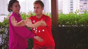 Mario Goetze ćwiczył... chińskie sztuki walki