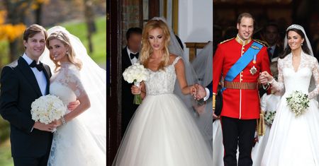 Najdroższe suknie ślubne gwiazd: Księżna Kate, Ivanka Trump oraz Izabela Janachowska. Rekordzistki wydały ponad MILION ZŁOTYCH