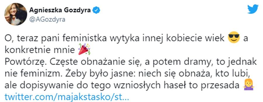 Maja Staśko kłóci się z Agnieszką Gozdyrą