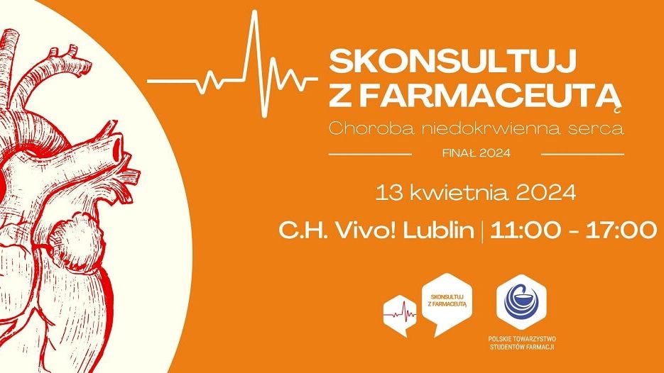 Skonsultuj z Farmaceutą – Choroba Niedokrwienna Serca. Ogólnopolska akcja edukacyjna