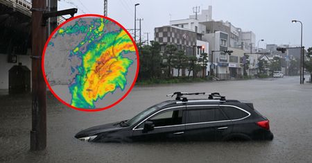 Japonia sparaliżowana. Tajfun Dujuan uderza we wschodnie wybrzeże