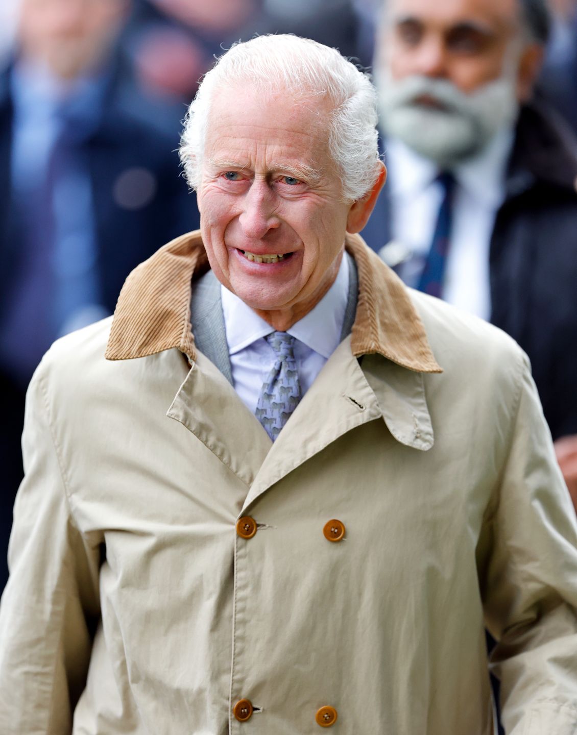 Epsom Downs Races - Ladies DayEPSOM, UNITED KINGDOM - MAY 31: (EMBARGOED FOR PUBLICATION IN UK NEWSPAPERS UNTIL 24 HOURS AFTER CREATE DATE AND TIME) King Charles III attends 'Ladies Day' of the Betfred Derby Festival 2024 at Epsom Downs Racecourse on May 31, 2024 in Epsom, England. (Photo by Max Mumby/Indigo/Getty Images)Max Mumby/Indigotopix, tie, colour image, bestof