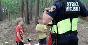 Dramatyczne sceny w lesie w Warszawie. Dzieci błagały ojca