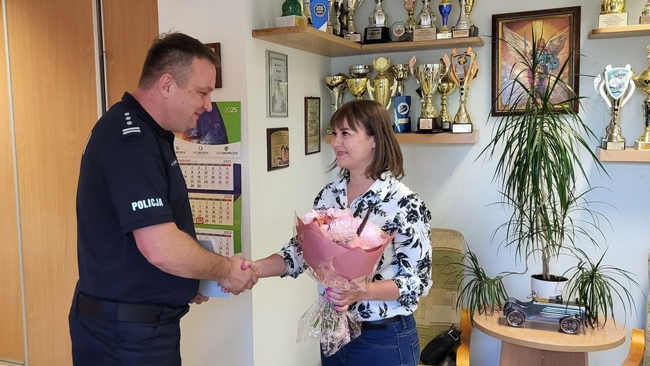 Agnieszka Kaczmarek, pracownica banku w Radziejowie