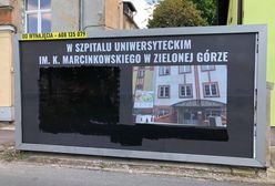 Antyaborcyjny billboard w Zielonej Górze. Lekarz miał dość, zamalował go razem z radnymi. "To niedopuszczalne"