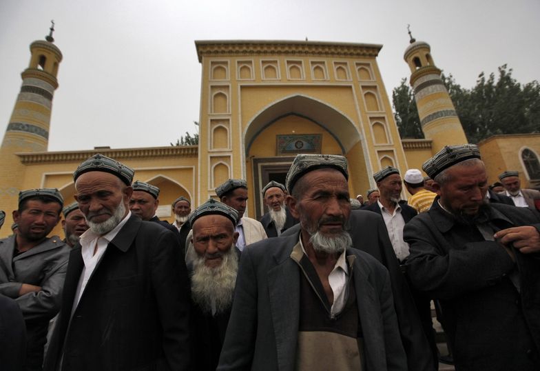 Prowincja Sinkiang zamieszkana jest przez wyznających islam Ujgurów</nr>