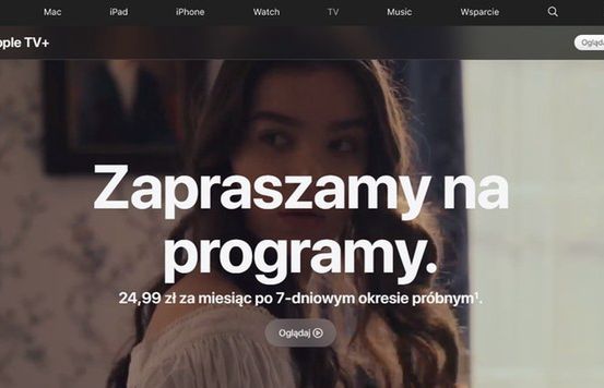 Platforma Apple TV+ dostępna w systemie operacyjnym Android TV