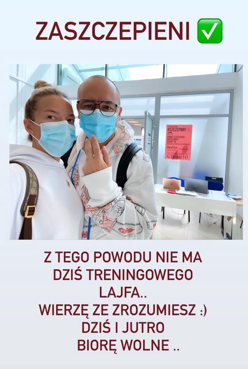 Ewa Chodakowska z mężem