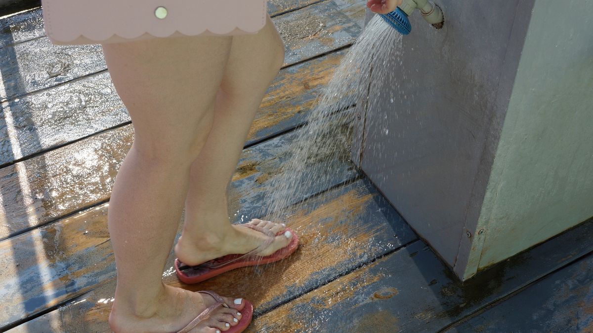 girl washes her feet under the water of a small shower
girl washes her feet under the water of a small shower on the street
feet, beautiful, boards, body, caucasian, closeup, crane, drops, female, floor, fresh, girl, health, healthy, human, life, lifestyle, outdoor, person, splash, tropical, vacation, walk, wash, white, woman, young