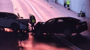Wypadek w Grodzisku Mazowieckim. Trzy osoby ranne