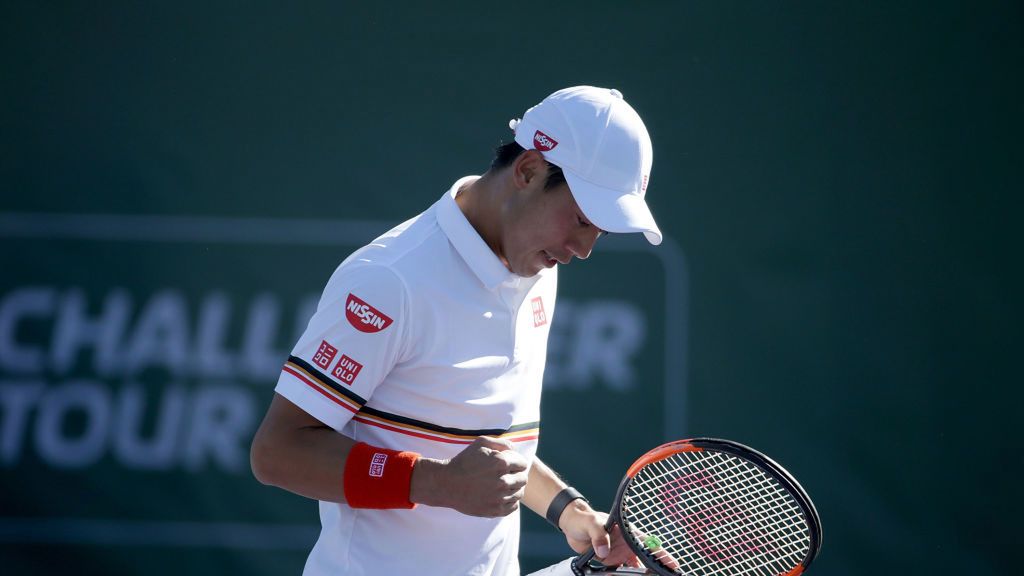 Getty Images / Jeff Gross / Na zdjęciu: Kei Nishikori