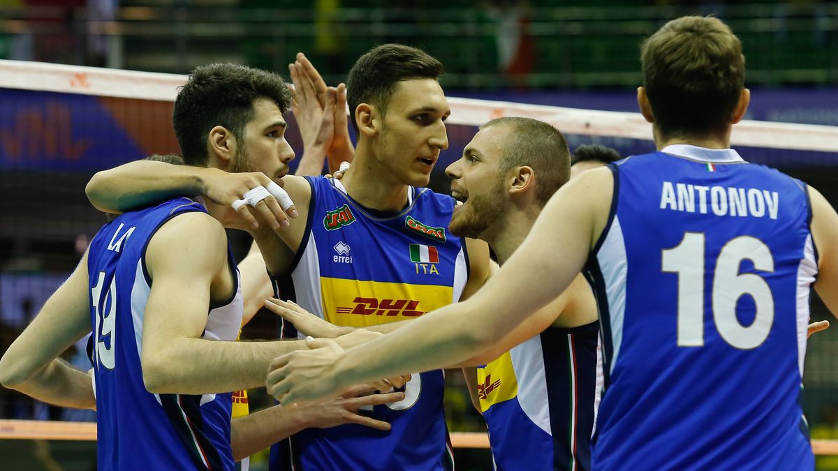 Materiały prasowe / FIVB / Na zdjęciu: siatkarze reprezentacji Włoch