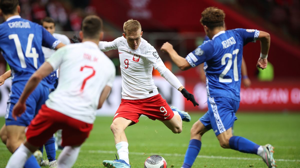 PAP / Leszek Szymański / mecz Polska - Mołdawia