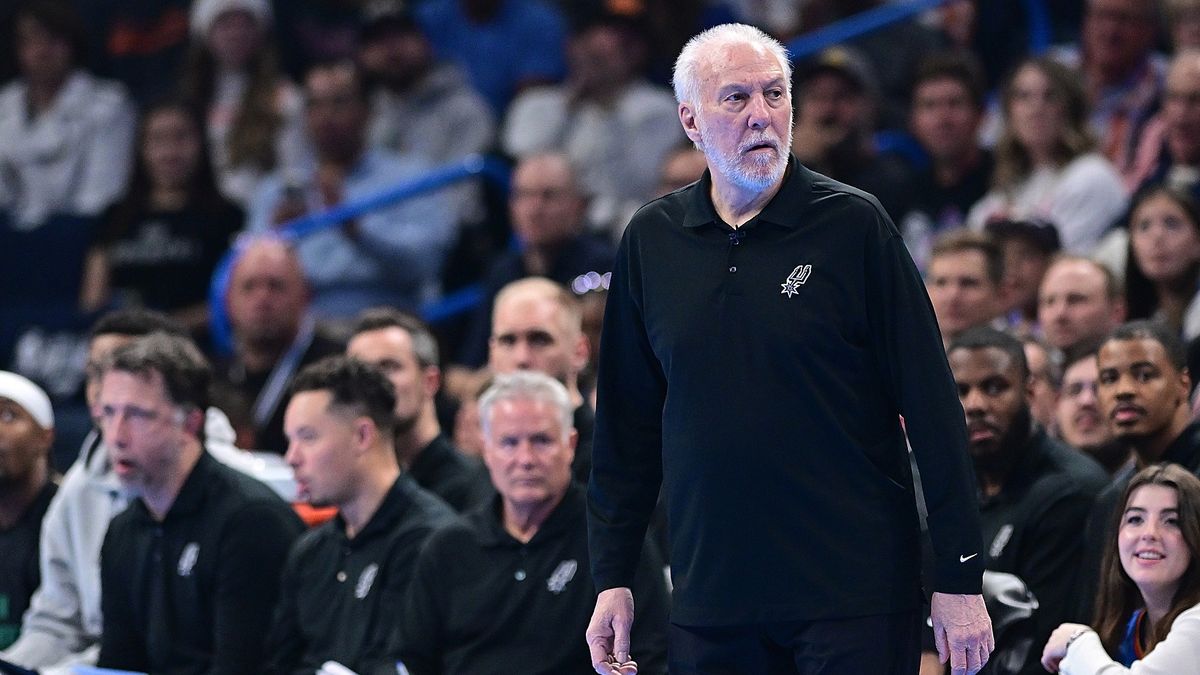 Getty Images / Joshua Gateley / Na zdjęciu: Gregg Popovich.