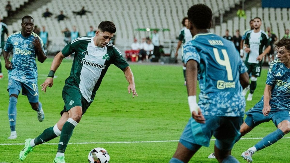 Instagram / Panathinaikos / Mecz eliminacji Ligi Europy: Panathinaikos - Ajax