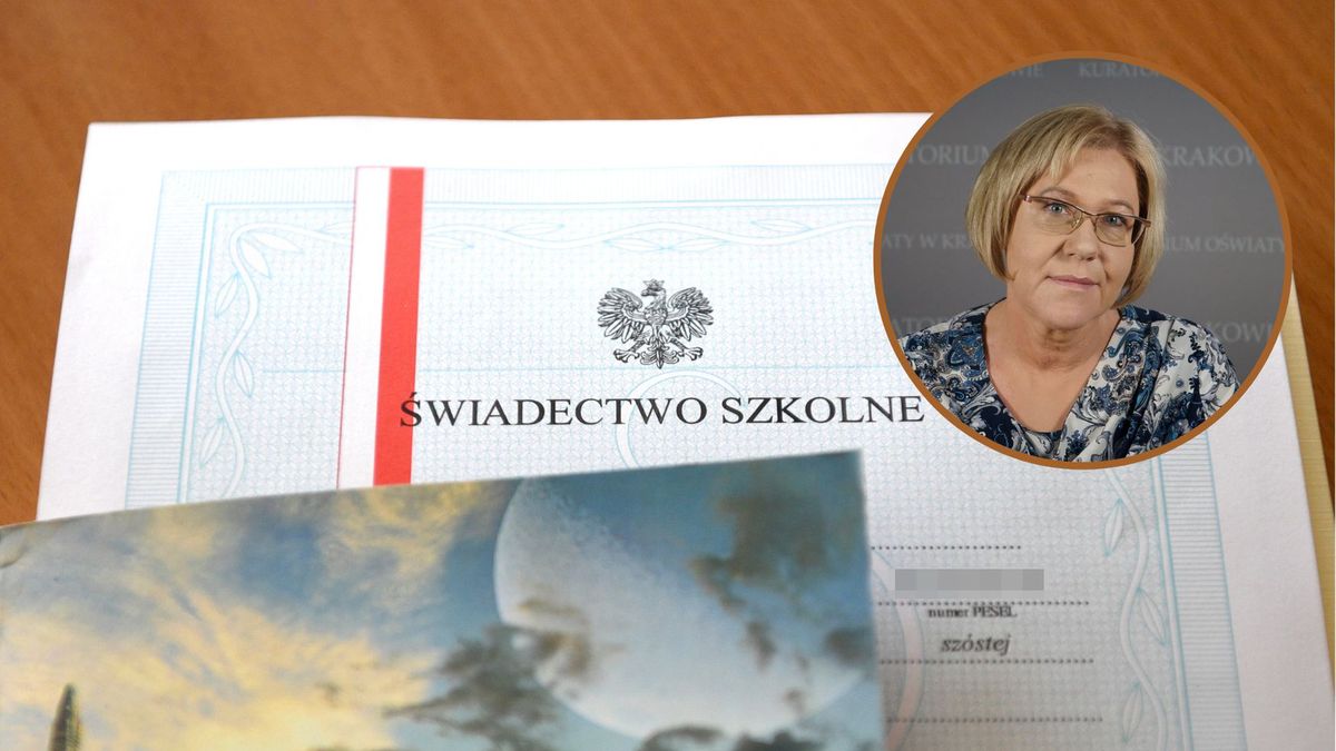 Barbara Nowak skomentowała świadectwa z czerwonym paskiem
