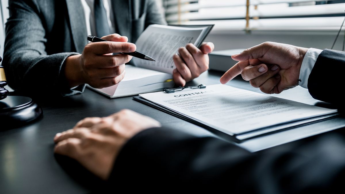 Close up of businessmen or lawyers discussing contract or business agreement at law firm office, Business people making deal document legal, justice advice service concept.
advice, adviser, agreement, attorney, business, businessman, client, collaboration, concept, consult, consultant, contract, corporate, courtroom, criminal, deal, discussion, document, employment, finance, financial, gavel, guidance, information, insurance, judge, judgement, justice, law, lawyer, legal, legislation, loan, man, manager, meeting, mortgage, office, official, paperwork, pen, people, person, professional, service, signature, signs, togetherness, working, write