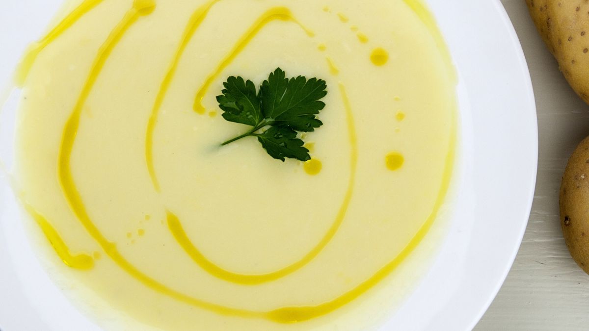 Krem z młodych ziemniaków