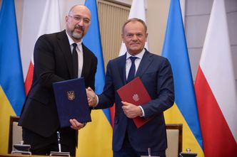 "Krok do przodu". Premierzy Polski i Ukrainy o negocjacjach ws. rolnictwa