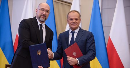 "Krok do przodu". Premierzy Polski i Ukrainy o negocjacjach ws. rolnictwa