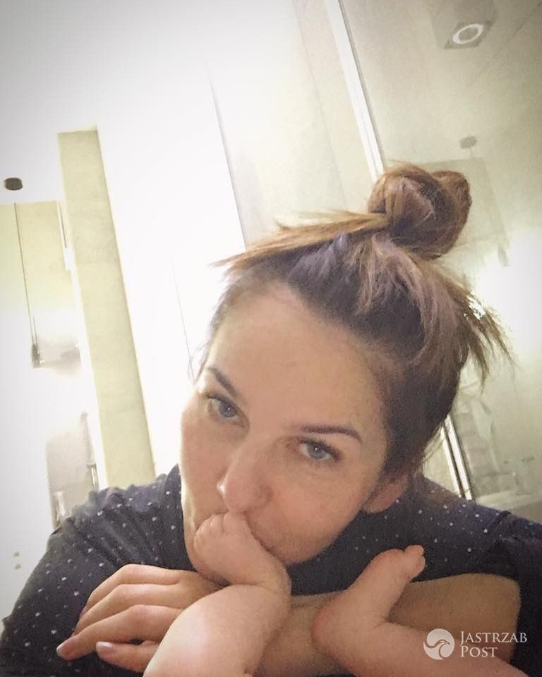 Paulina Sykut z córką