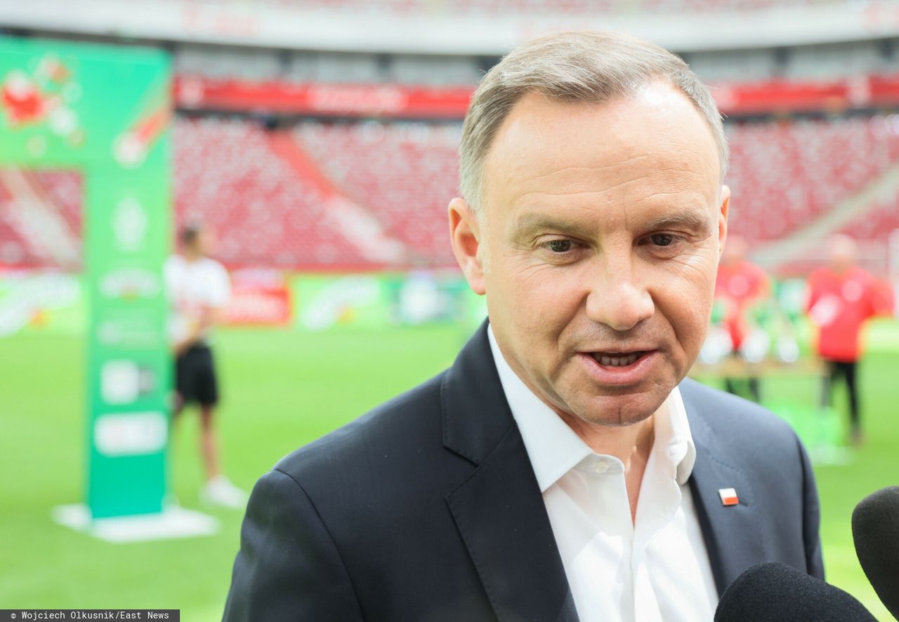 Mecz Polska-Austria. Prezydent Duda typuje wynik