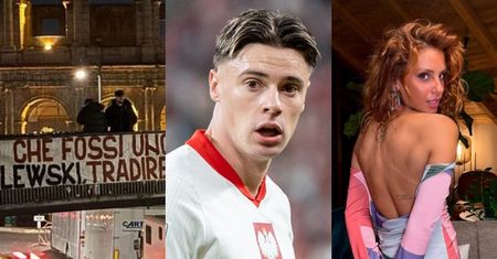 Kibice As Roma twierdzą, że Nicola Zalewski ODBIŁ DZIEWCZYNĘ swojemu koledze. Wywiesili transparent... Miło?
