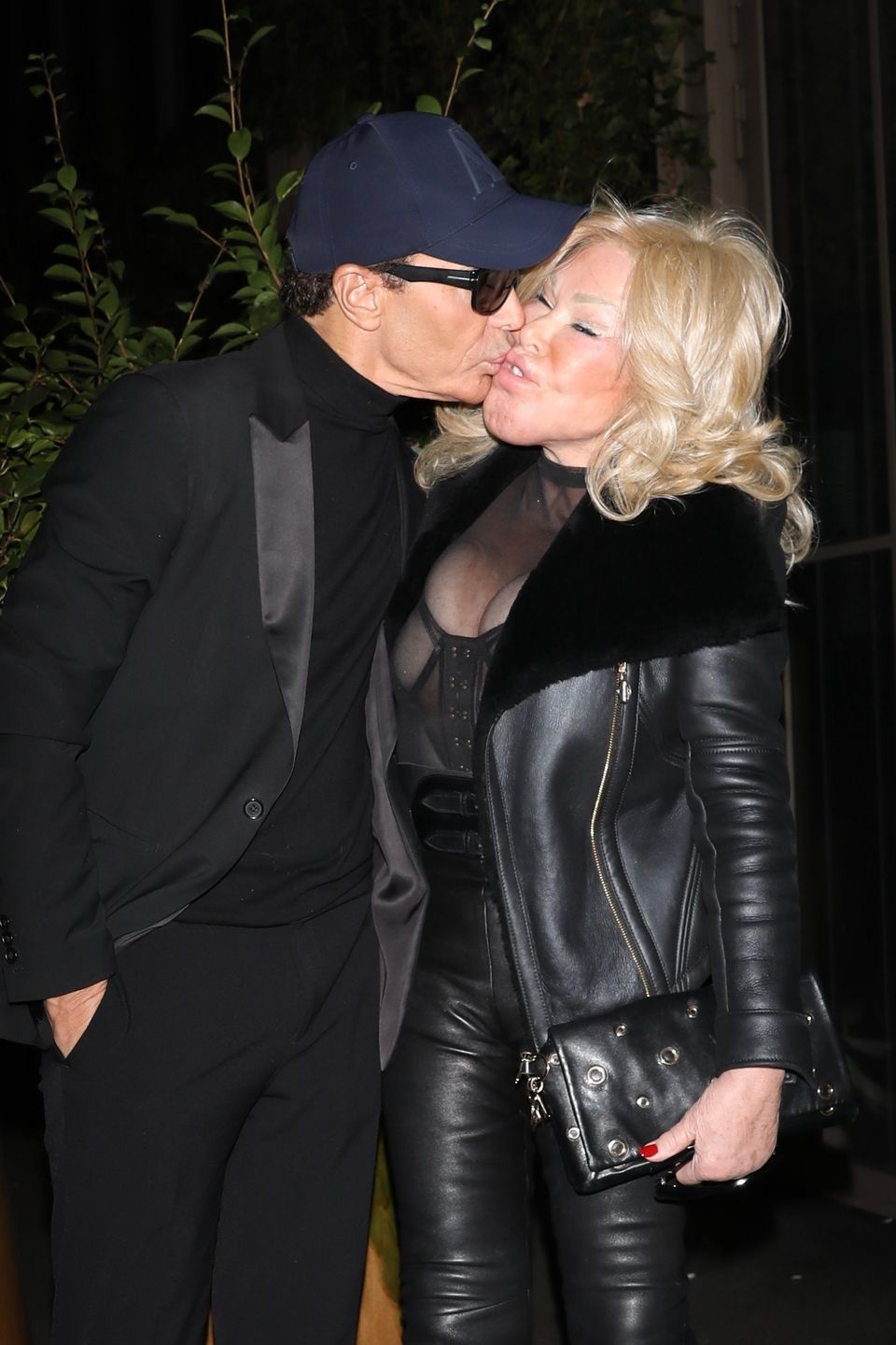 Jocelyn Wildenstein na kolacji z Lloydem Kleinem