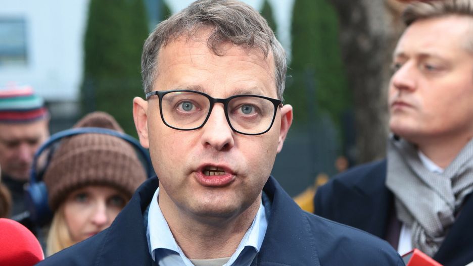 Marcin Romanowski  i adwokat Bartosz Lewandowski