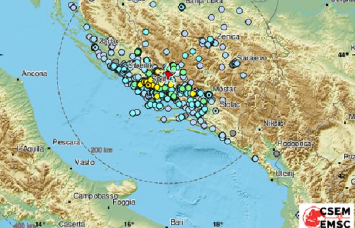 Chorwacja znów zmierzyła się z silnym trzęsieniem ziemi