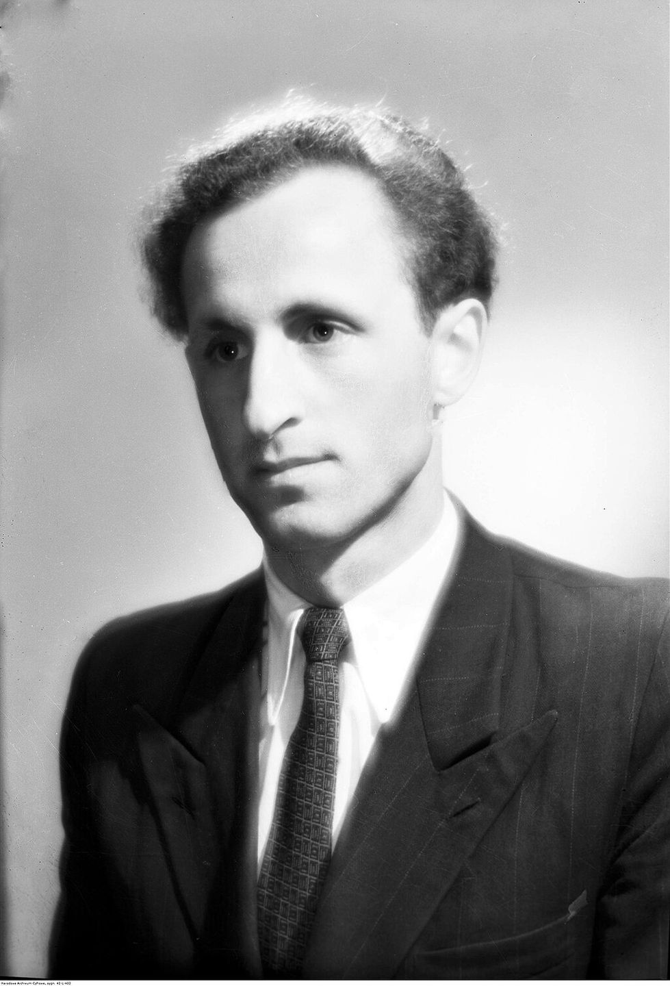 Franciszek Pieczka w młodości (1953 rok)